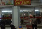 Patroli Obvit Minimarket Indomaret utk pastikan keamanan guna menjaga kondusifitas wilayah tetap terjaga dengan baik