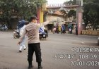 Pengaturan Lalu Lintas Pagi di Jalur Pantura, Polsek Pangenan Berikan Rasa Aman Pengguna Jalan