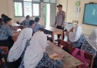 Police Goes To School, Kapolsek Susukanlebak Sambangi MTs Alhidayah Sampaikan Pesan Kamtibmas