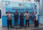 Kapolsek Sedong Monitoring Penyaluran Makan Bergizi Gratis dari Yayasan Nurul Rohman