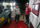 Polsek Pangenan Polresta Cirebon Monitoring Ketersediaan BBM di SPBU Desa Pangenan