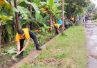 Polresta Cirebon Perkuat Sinergitas TNI–Polri dan Pemdes Budur Melalui Kegiatan Kerja Bhakti