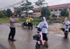 Polsek Kaliwedi Rutin Laksanakan Pengaturan Lalu Lintas Pagi di Depan SMPN 1 Kaliwedi