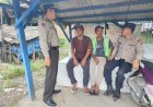  Patroli Dialogis Polsek Arjawinangun sampaikan himbauan kamtibmas bersama Ojek Kamtibmas.