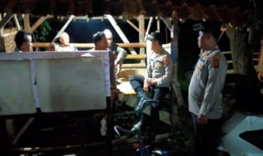 Sinergi Kanit Samapta dan Bhabinkamtibmas: Pastikan Poskamling Desa Pasuruan Siaga Penuh