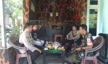 Sambang kamtibmas, ciptakan situasi aman dan kondusif.