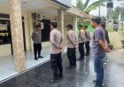 Giat Apel pagi dan Serah Terima Tugas Piket Jaga Mako serta Kesiap siagaan personil Polsek Babakan Polresta Cirebon