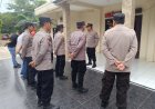 Giat Apel pagi dan Serah Terima Tugas Piket Jaga  Mako serta Kesiap siagaan personil Polsek Babakan Polresta Cirebon