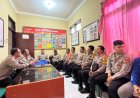 Kasat Binmas Polresta Cirebon Laksanakan Analisa dan Evaluasi Kinerja Bhabinkamtibmas di Polsek Sedong