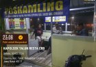 Sambangi Pos Kamling, Kapolsek Talun Sampaikan Imbauan Kamtibmas kepada Warga