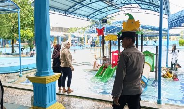 Antisipasi kerawanan di hari libur, Polsek Lemahabang lakukan Patroli Objek Wisata