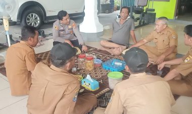 Bhabinkamtibmas & Pemdes Babakan Losari Bersinergi Sambangi Warga