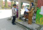 Polsek Pangenan Polresta Cirebon Monitoring Pendistribusian Makan Bergizi Gratis di SDN 01 Beringin