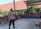Kapolsek Gebang Polresta Cirebon Gelar Police Go To School di SMPN 1 Gebang, Berikan Edukasi Kamtibmas kepada Pelajar