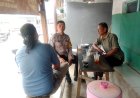 Polsek Dukupuntang Polresta Cirebon Jalin Silaturahmi, Bhabinkamtibmas Sambangi Warga Desa Girinata