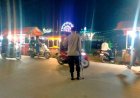 Monitoring Pasar Malam PG Tersana Baru, Polsek Babakan Laksanakan Pengaturan Lalu Lintas dan Imbau Kamtibmas