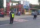 Polsek Waled Laksanakan PH Pagi, Bantu Kelancaran Lalu Lintas dan Penyeberangan Pelajar