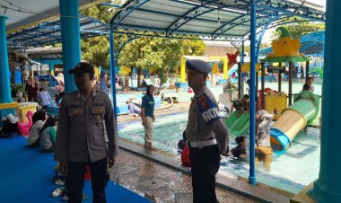 Polsek Lemahabang Polresta Cirebon Laksanakan Patroli Objek Wisata Antisipasi Kerawanan Hari Libur