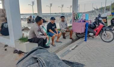 Patroli Dialogis, Polsek Gebang Sambangi Warga Desa Gebang Mekar