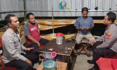 Kontrol Satkamling, Polsek Depok Cek Keaktifan Poskamling Desa Warugede Presisi